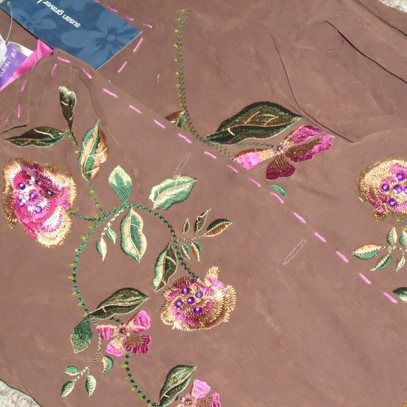 NWT Susan Graver Embellished Blazer - Picture 4 of 11